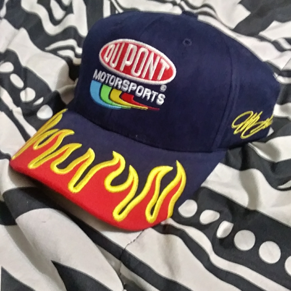 New Number 24 baseball cap w flames